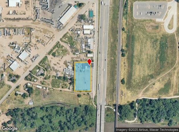 4405 W Service Rd, Evans, CO Parcel Map
