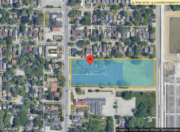  6941 Hohman Ave, Hammond, IN Parcel Map