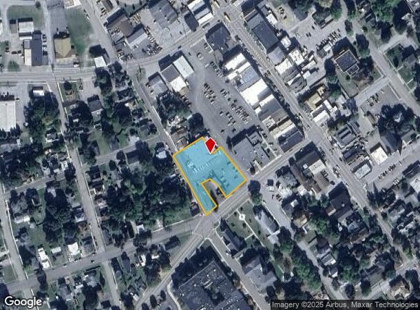 28 Clara Barton St, Dansville, NY Parcel Map