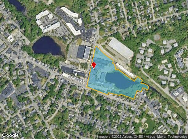  1 High St, North Andover, MA Parcel Map