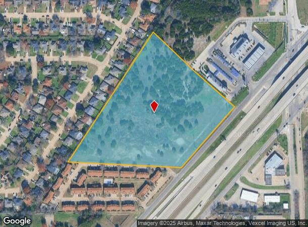  1101 N J Elmer Weaver Fwy, Cedar Hill, TX Parcel Map