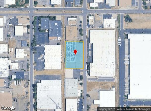  4555 Kingston St, Denver, CO Parcel Map