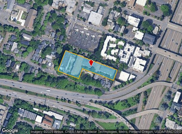  1604 Sw Clay St, Portland, OR Parcel Map