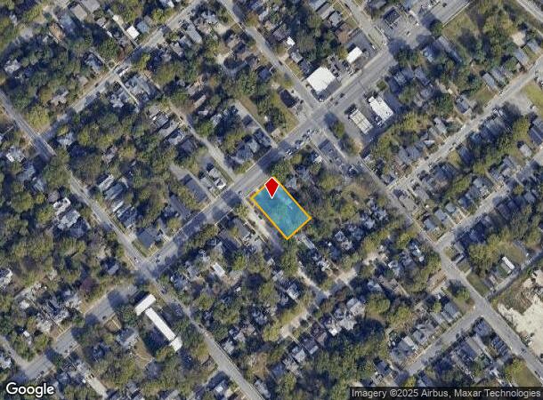  644 N Broadway, Lexington, KY Parcel Map