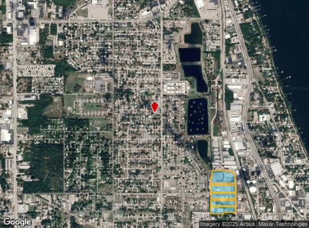  301 Shearer Blvd, Cocoa, FL Parcel Map