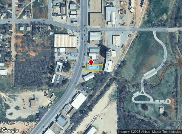  1533 S Treadaway Blvd, Abilene, TX Parcel Map