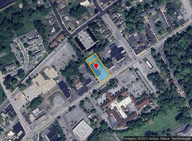  810 N Hanover St, Carlisle, PA Parcel Map