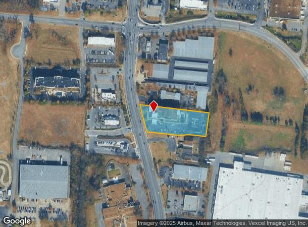  226 N Thompson Ln, Murfreesboro, TN Parcel Map