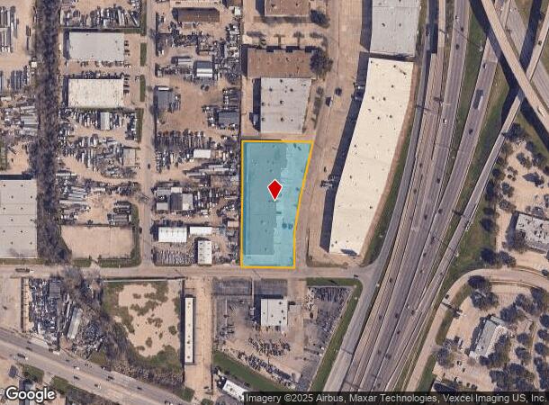 10501 King William Dr, Dallas, TX Parcel Map