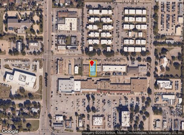  1916 Walnut Plz, Carrollton, TX Parcel Map