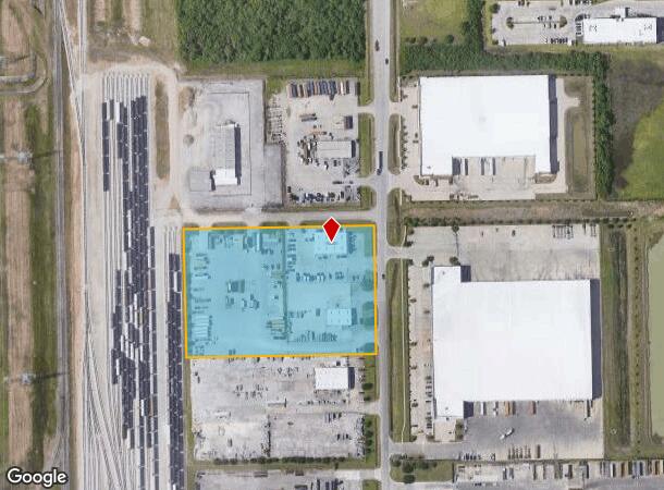 1801 W M St, La Porte, TX Parcel Map