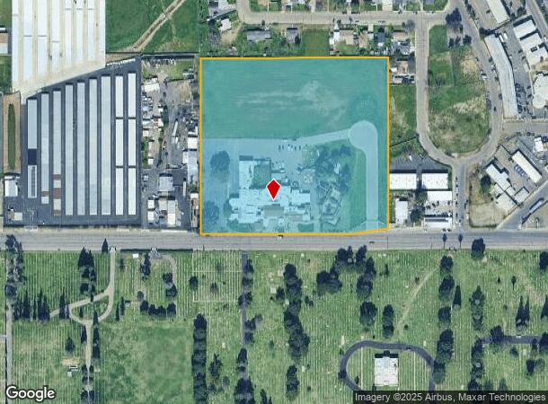  1620 W Belmont Ave, Fresno, CA Parcel Map