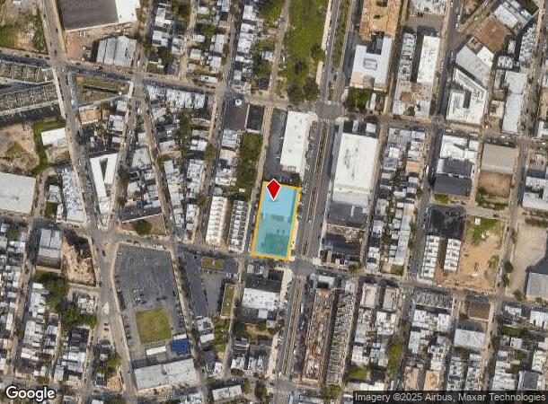  1600 N American St, Philadelphia, PA Parcel Map