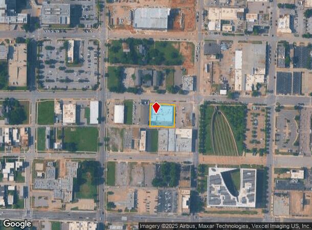  416 Nw 8Th St, Oklahoma City, OK Parcel Map