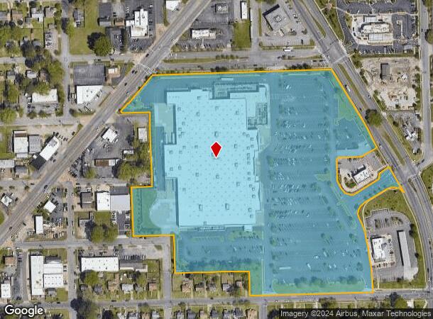  1098 Frederick Blvd, Portsmouth, VA Parcel Map