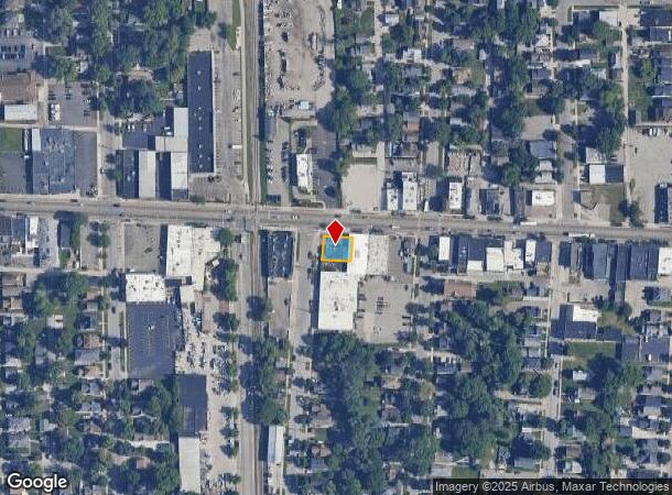  600 Leonard St Nw, Grand Rapids, MI Parcel Map