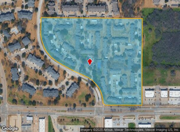 1130 Bear Creek Pky, Euless, TX Parcel Map