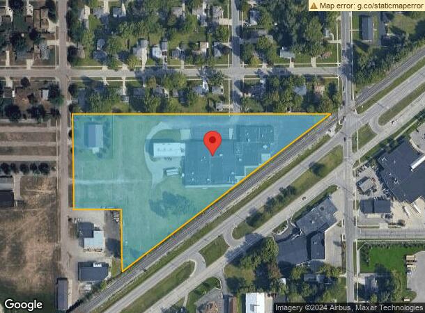  5292 Lawndale Ave, Hudsonville, MI Parcel Map