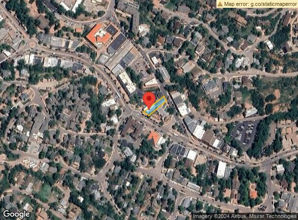  814 Manitou Ave, Manitou Springs, CO Parcel Map