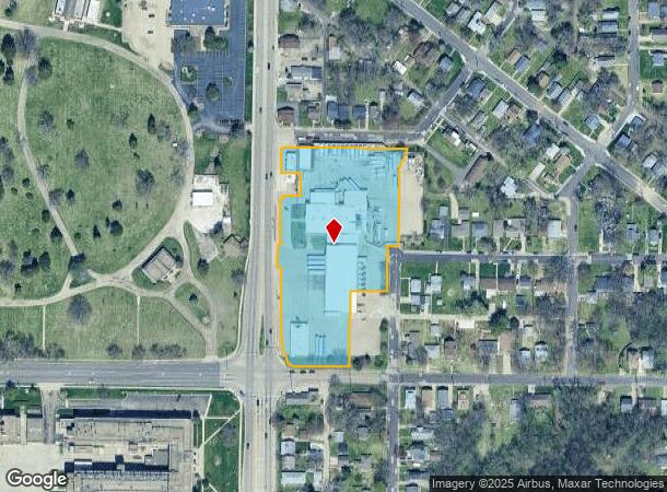  2004 N University St, Peoria, IL Parcel Map