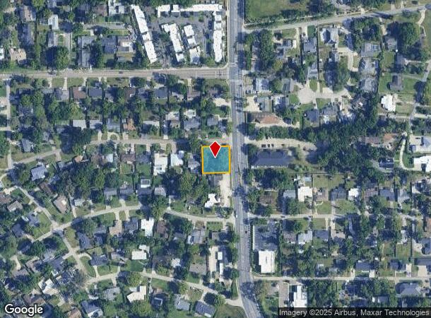  1597 N Maitland Ave, Maitland, FL Parcel Map