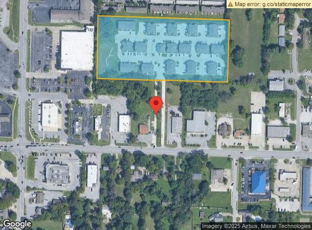  1603 W Walnut St, Rogers, AR Parcel Map