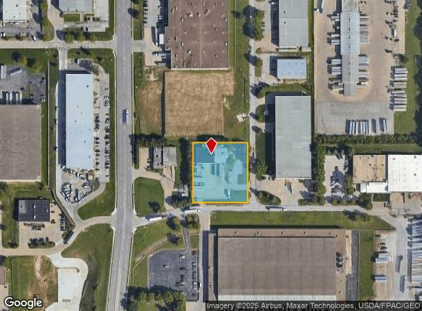  7070 S 107Th St, La Vista, NE Parcel Map