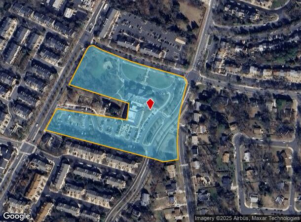  10455 Armstrong St, Fairfax, VA Parcel Map