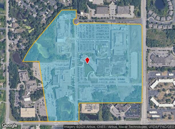  3 Boston Scientific Dr, Arden Hills, MN Parcel Map