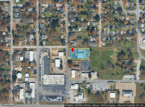 136 Harmon Rd, Hurst, TX Parcel Map