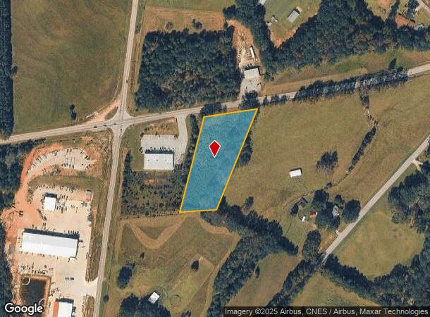  2222 Farrs Bridge Rd, Easley, SC Parcel Map