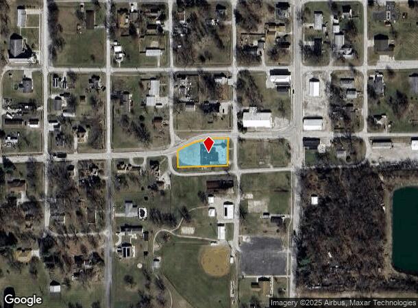 402 W Deck St, New Douglas, IL Parcel Map