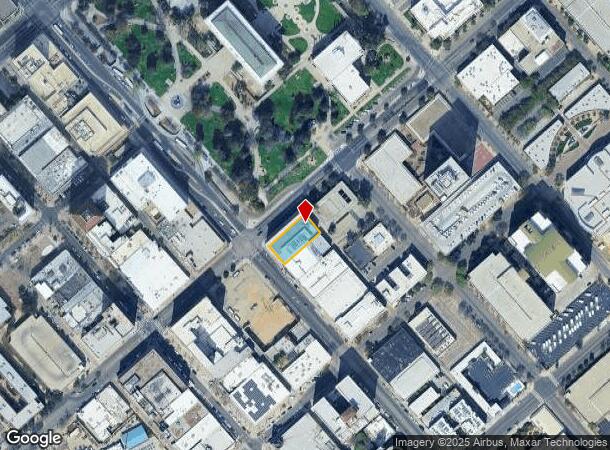 2100 Tulare St, Fresno, CA Parcel Map