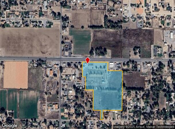 23344 E Us Highway 50, Pueblo, CO Parcel Map