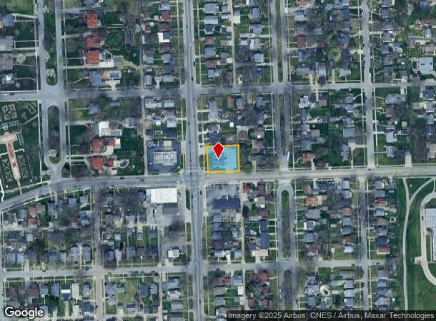 1801 Lake Ave, Fort Wayne, IN Parcel Map