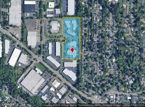  9610 Sw Sunshine Ct, Beaverton, OR Parcel Map