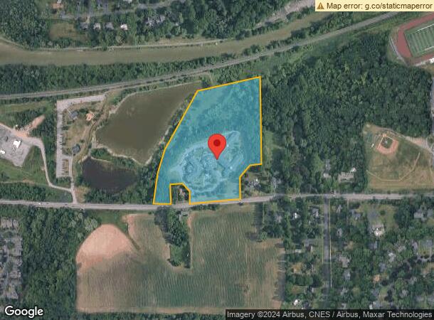  160 W Jefferson Rd, Pittsford, NY Parcel Map