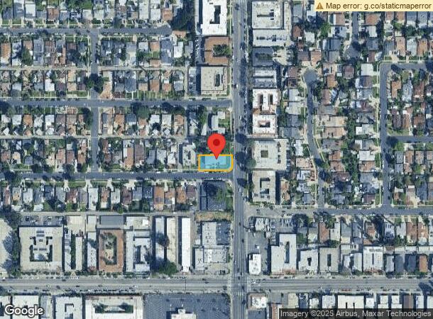  14913 Hartland St, Van Nuys, CA Parcel Map