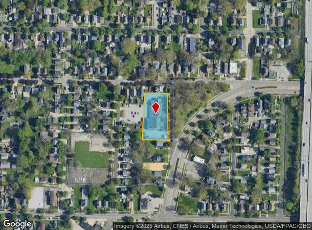 2308 2310 Sw 24Th St Sw, Akron, OH Parcel Map