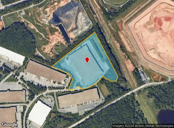  1040 Swan Creek Dr, Curtis Bay, MD Parcel Map