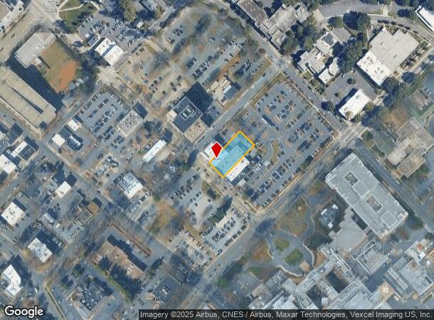  1605 Elizabeth Ave, Charlotte, NC Parcel Map