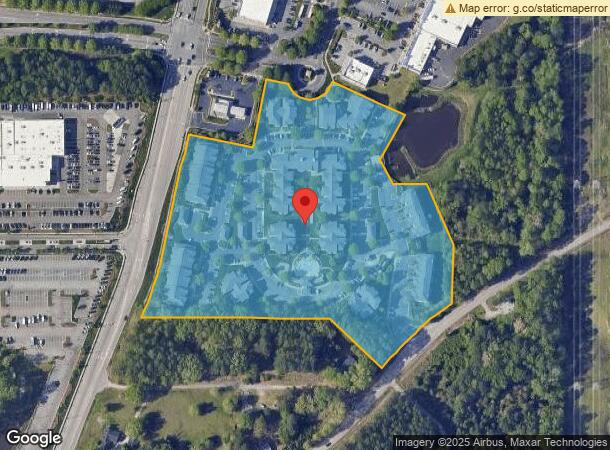  7115 Fayetteville Rd, Durham, NC Parcel Map