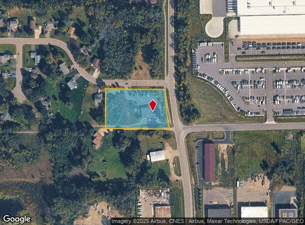  1980 Center St, Hugo, MN Parcel Map