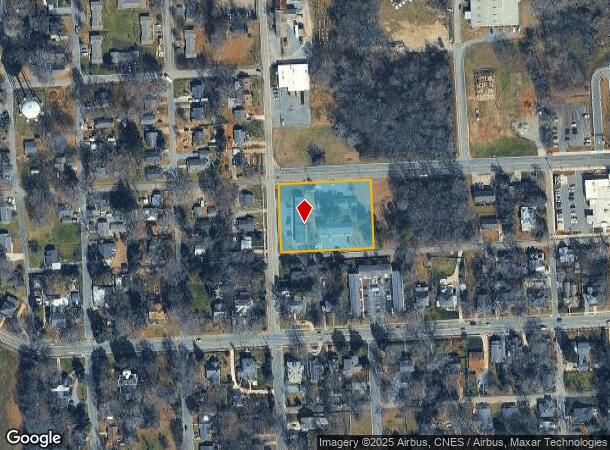 800 W Jefferson St, Monroe, NC Parcel Map