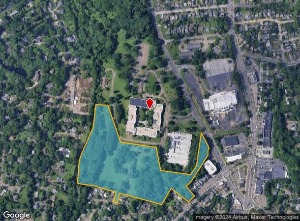  120 Long Ridge Rd, Stamford, CT Parcel Map