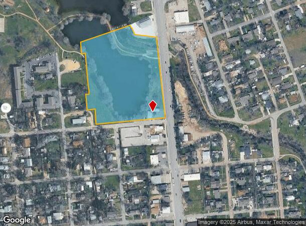 1201 N Main St, Taylor, TX Parcel Map