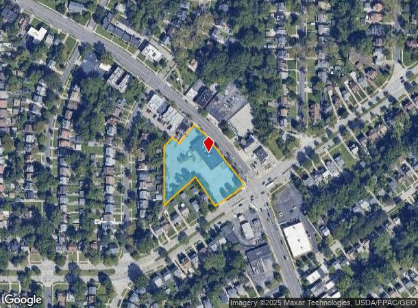  2590 Noble Rd, Cleveland, OH Parcel Map