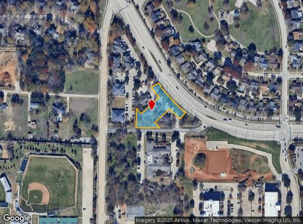 3121 Cross Timbers Rd, Flower Mound, TX Parcel Map