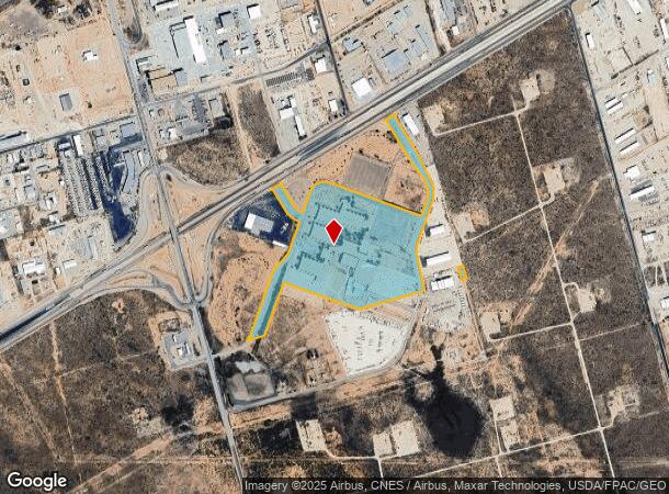  10001 W Interstate 20, Midland, TX Parcel Map