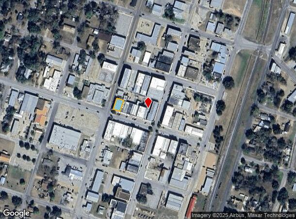 223 W Grand Ave, Yoakum, TX Parcel Map